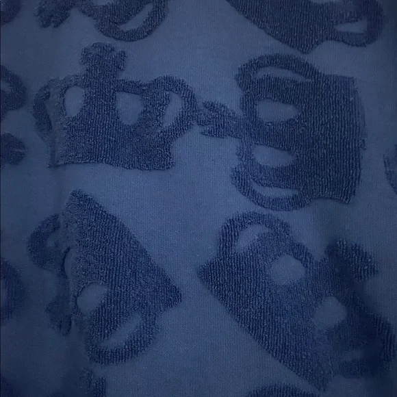 Juicy Couture Royal Blue Patterned Top - Picture 3 of 3